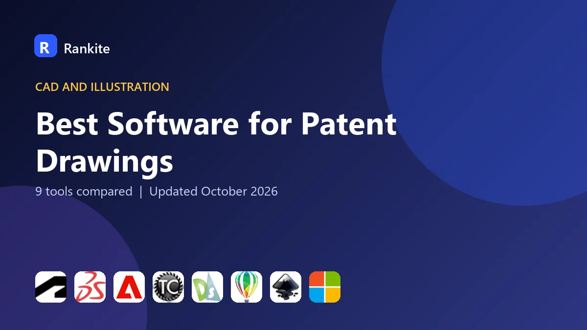 Best Software for Patent Drawings in 2026: 9 Tools Compared