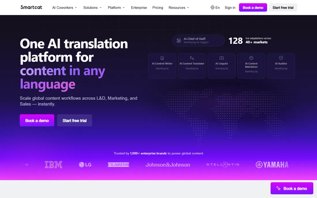 Smartcat homepage