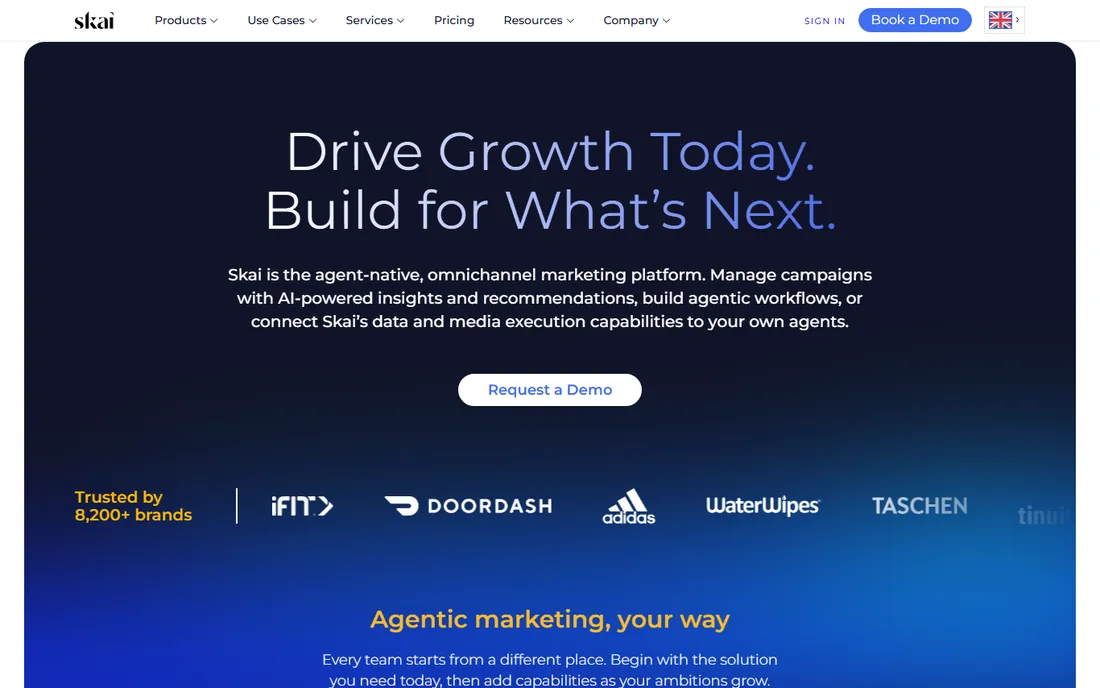 Skai homepage