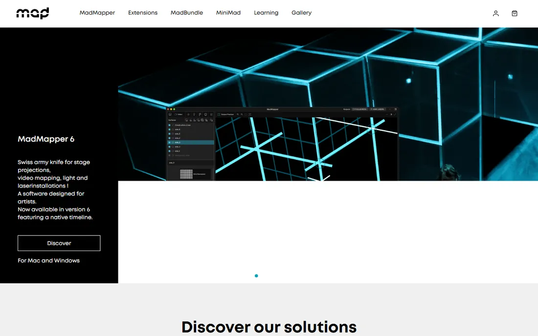 MadMapper homepage