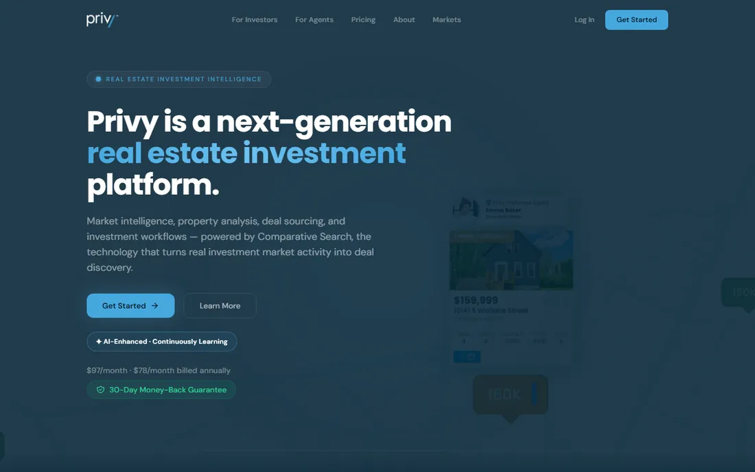 Privy homepage