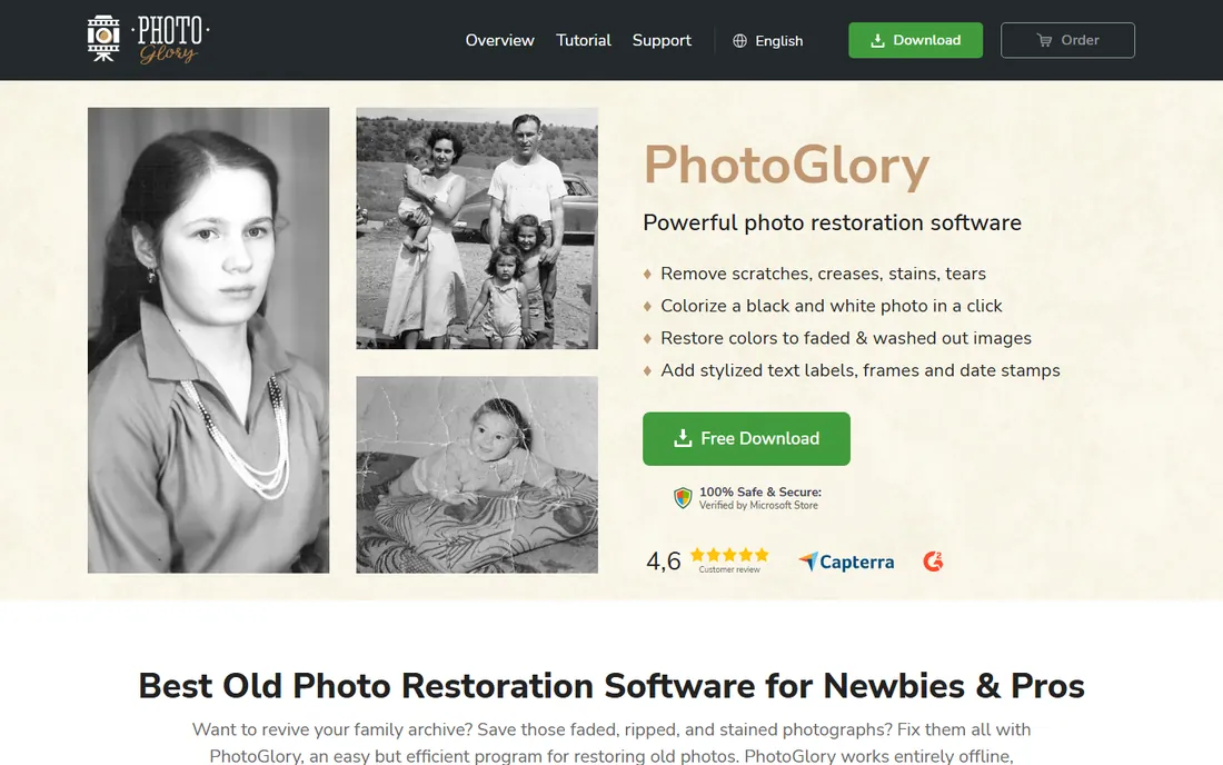 PhotoGlory homepage