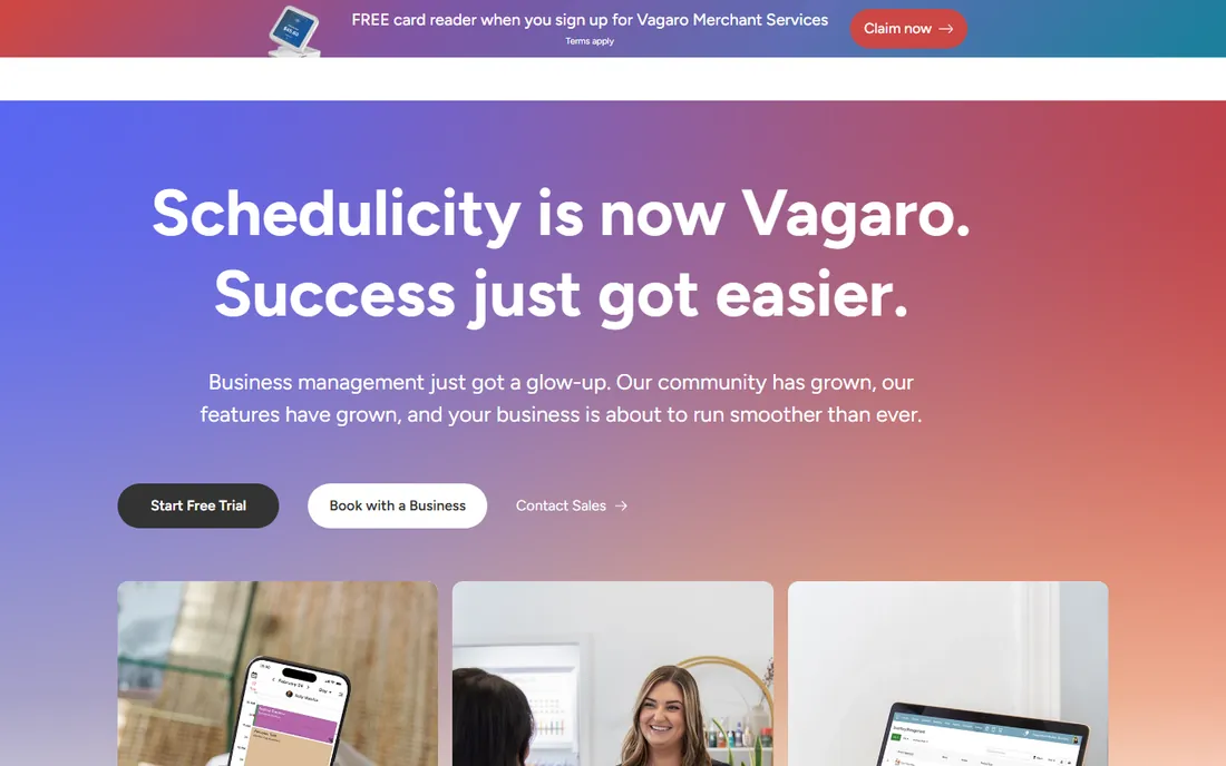 Schedulicity homepage