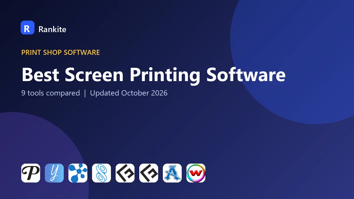 Best Screen Printing Software in 2026: 9 Tools Compared