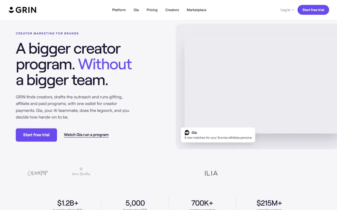 GRIN homepage