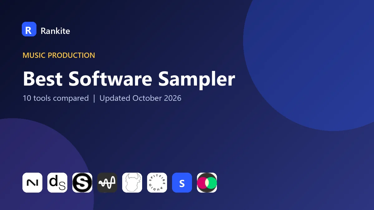 Best Software Sampler in 2026: 10 Tools Compared