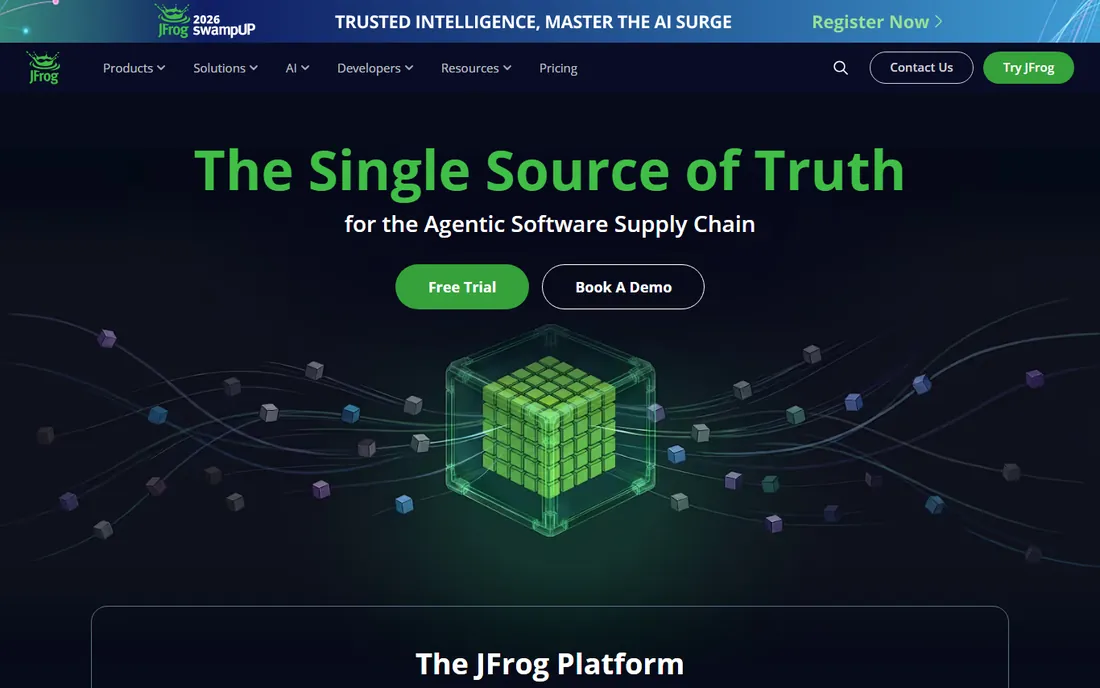 JFrog Xray homepage