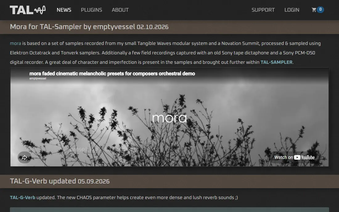 TAL-U-No-LX homepage