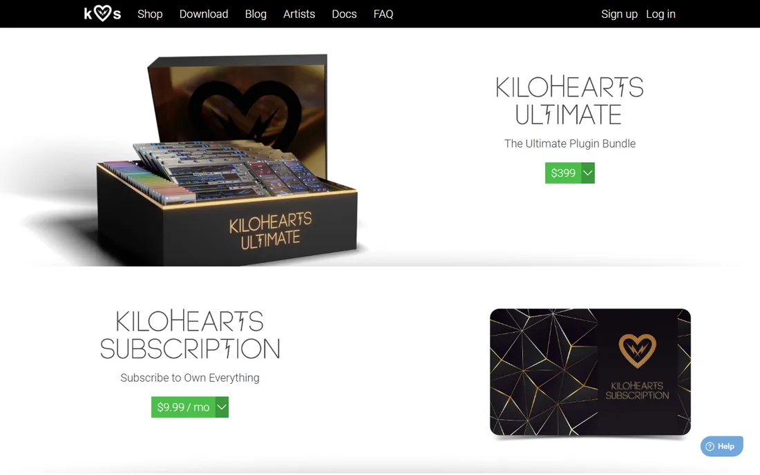 Phase Plant homepage