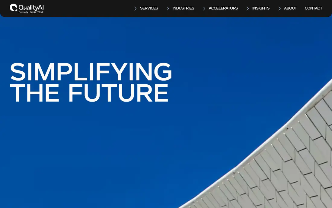 Qualitest homepage
