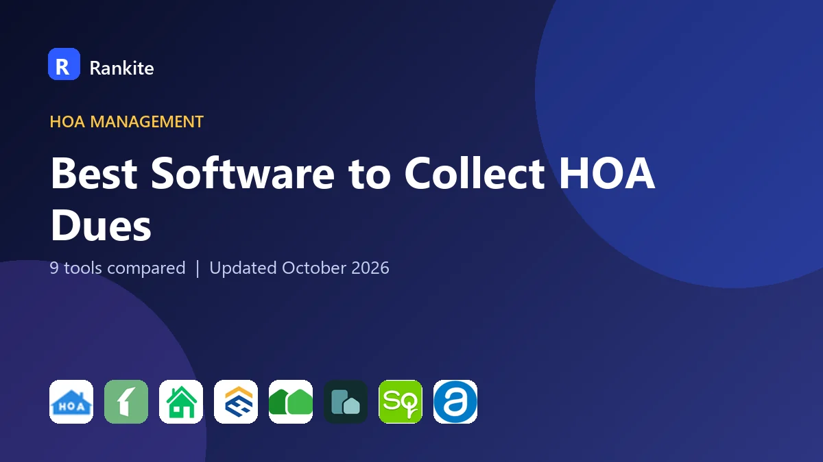 Best Software to Collect HOA Dues in 2026: 9 Tools Compared