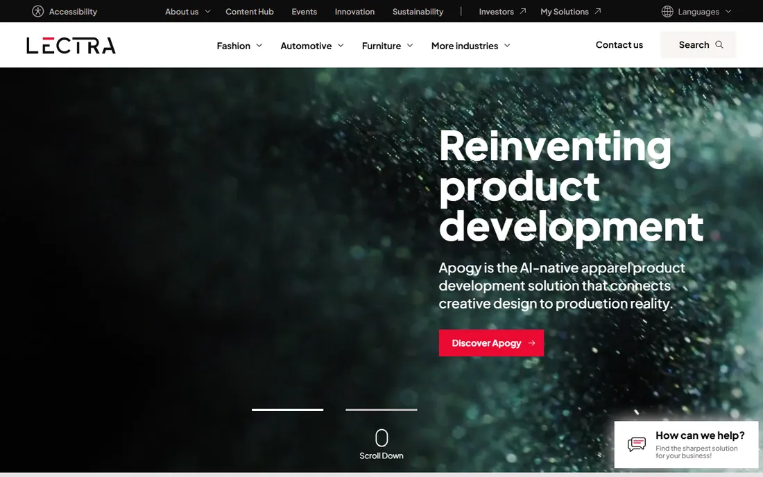 Gerber AccuMark homepage