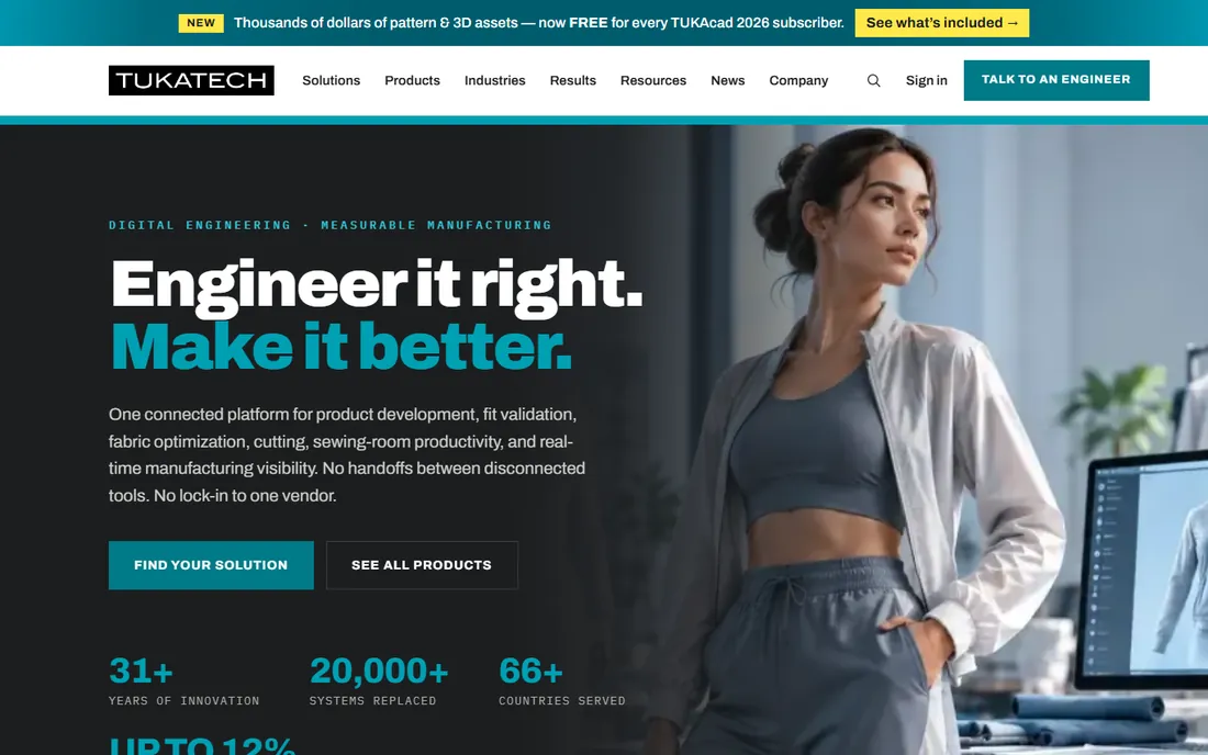 Tukatech homepage