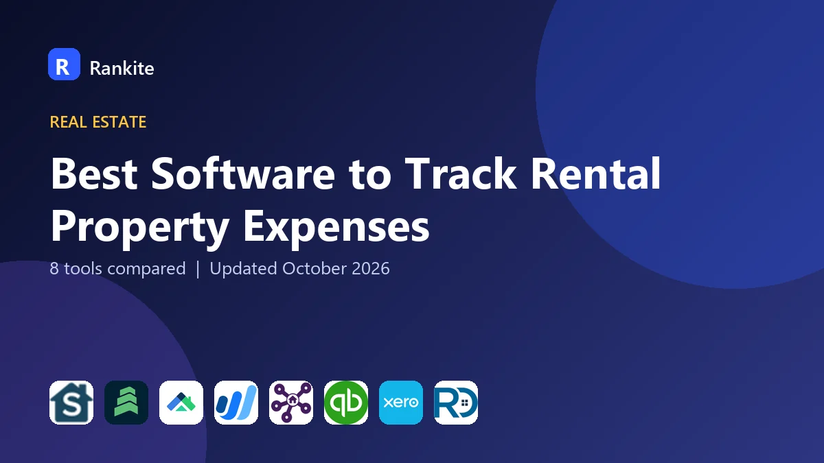 Best Software to Track Rental Property Expenses in 2026: 8 Tools Compared