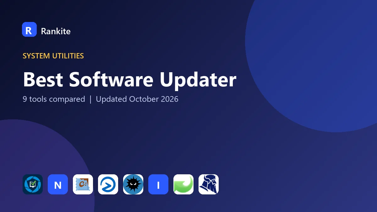 Best Software Updater in 2026: 9 Tools Compared