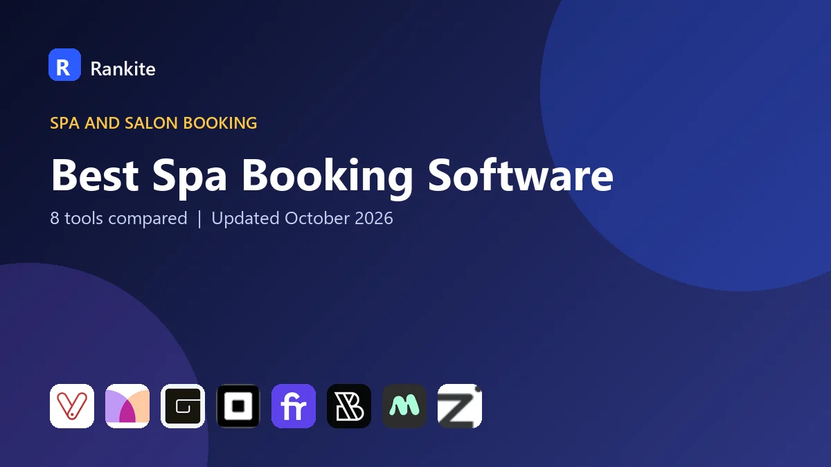 Best Spa Booking Software in 2026: 8 Tools Compared