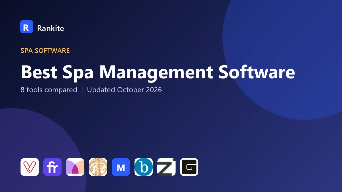 Best Spa Management Software in 2026: 8 Tools Compared
