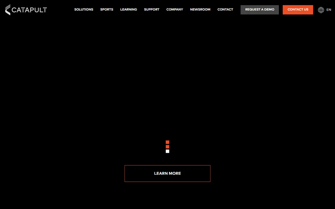 Catapult homepage