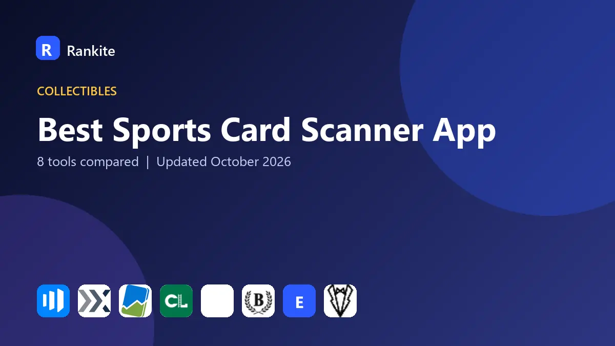 Best Sports Card Scanner App in 2026: 8 Tools Compared