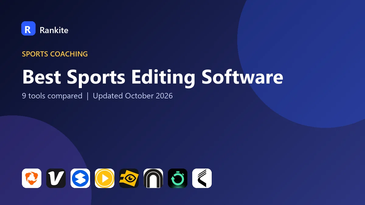 Best Sports Editing Software in 2026: 9 Tools Compared