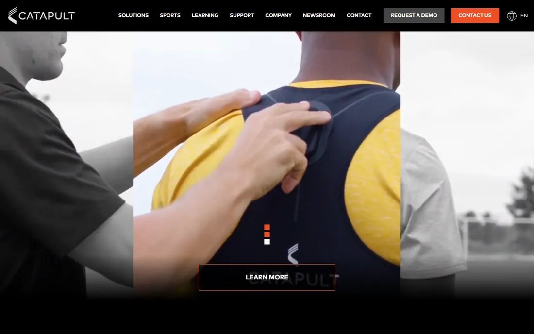 Catapult homepage