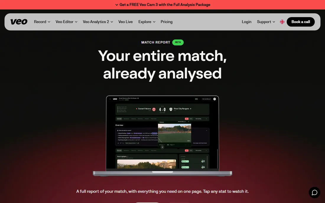 Veo homepage