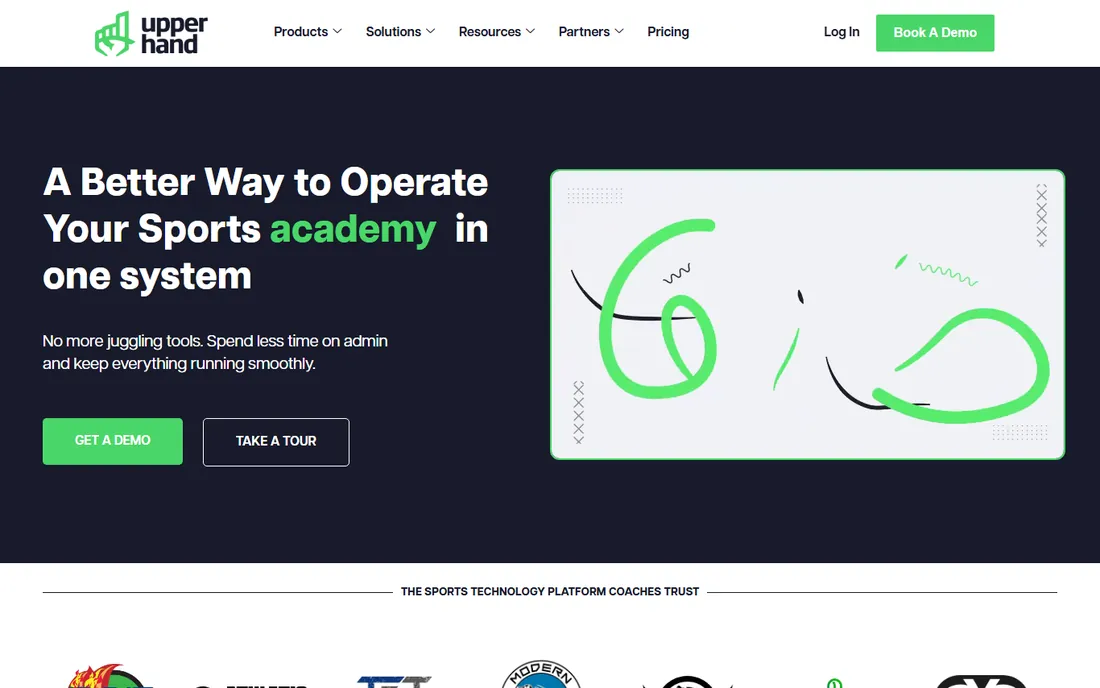 Upper Hand homepage