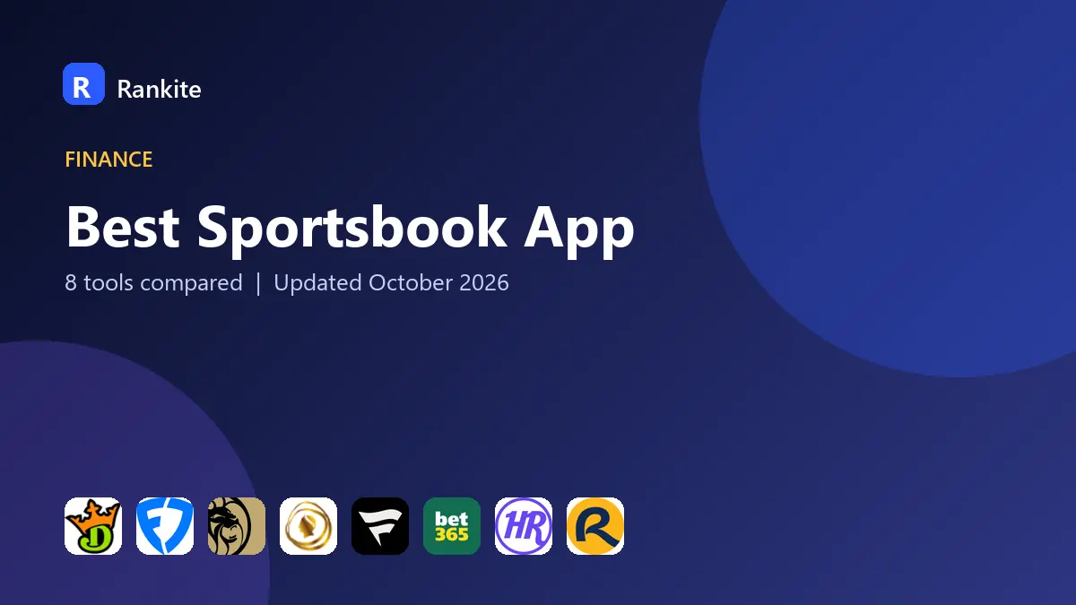 Best Sportsbook App in 2026: 8 Tools Compared