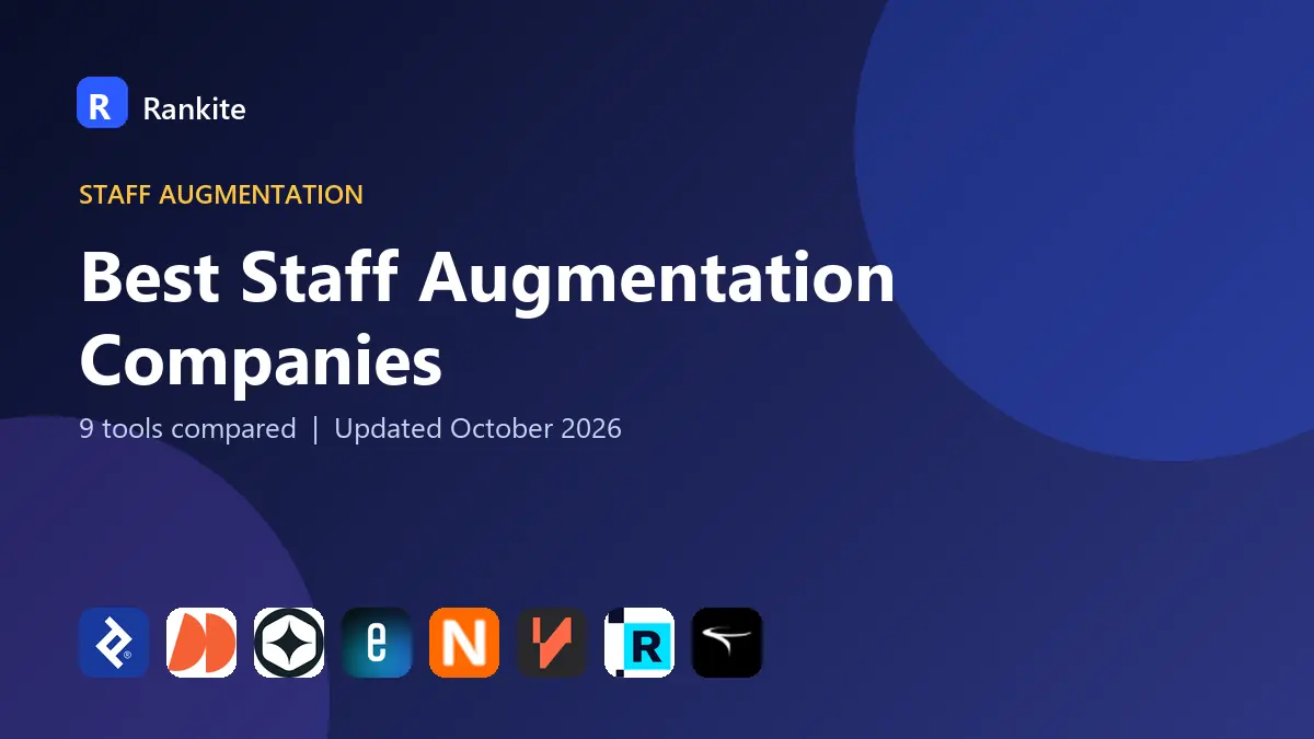 Best Staff Augmentation Companies in 2026: 9 Companies Compared