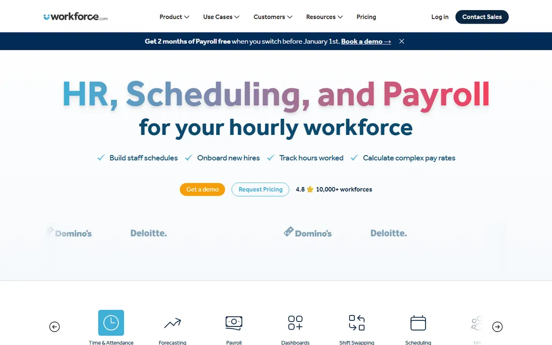 Workforce.com homepage