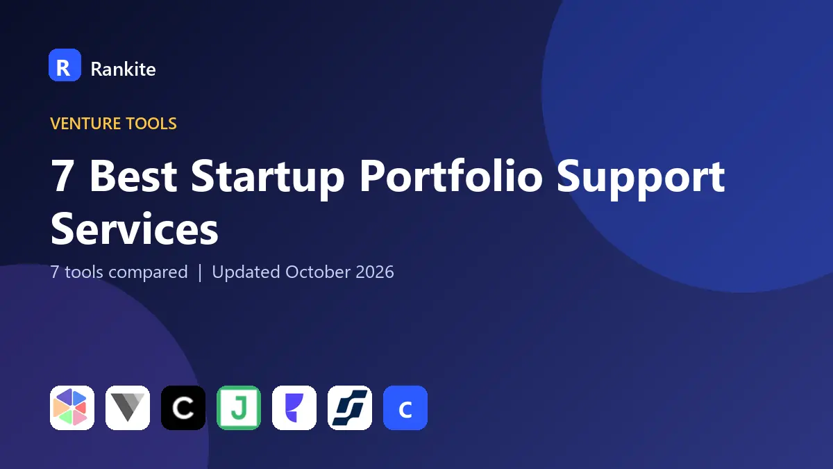 7 Best Startup Portfolio Support Services: 7 Tools Compared