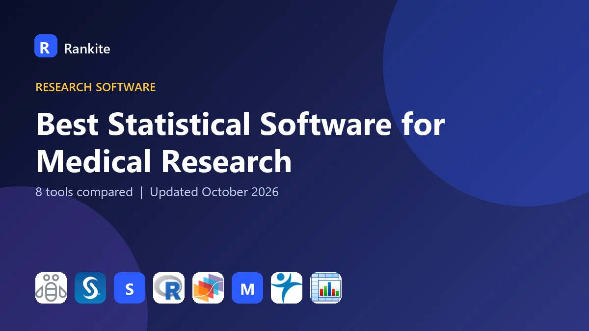 Best Statistical Software for Medical Research: 8 Tools Compared
