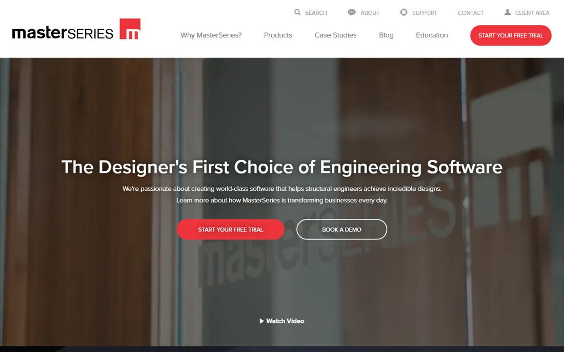 MasterSeries homepage