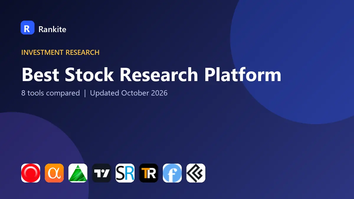 Best Stock Research Platform in 2026: 8 Tools Compared