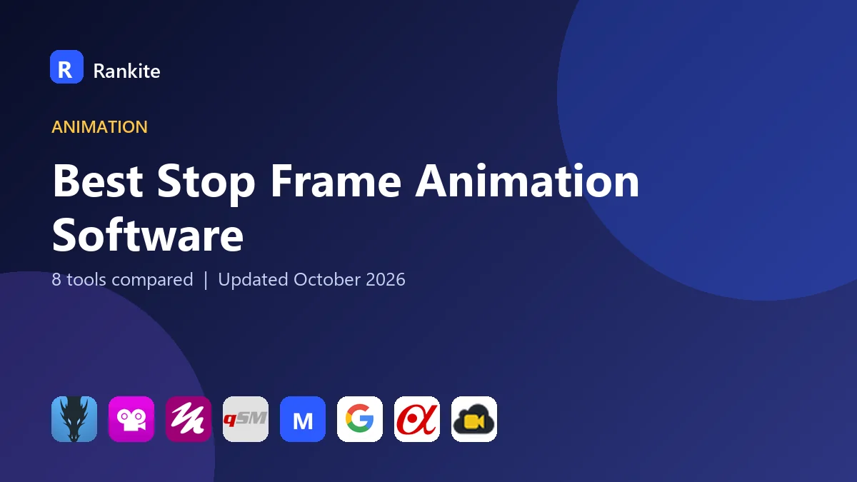 Best Stop Frame Animation Software in 2026: 8 Tools Compared