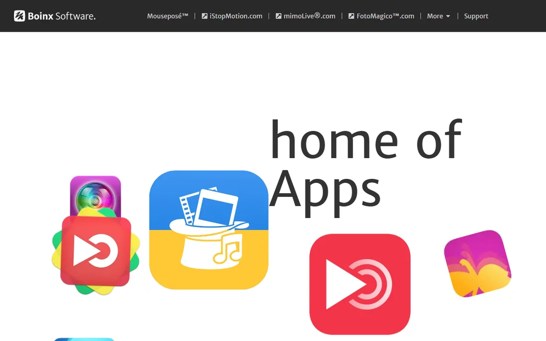 iStopMotion homepage
