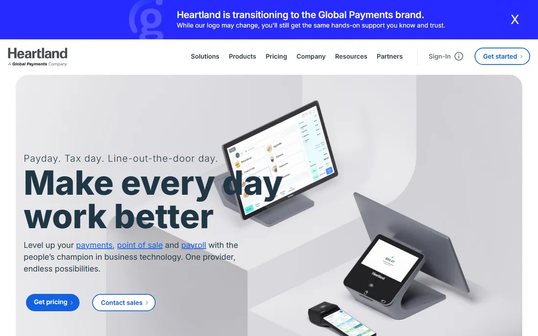 Heartland Retail homepage