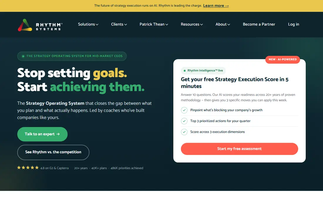Rhythm Systems homepage
