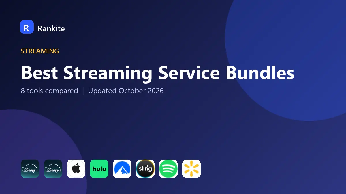 Best Streaming Service Bundles in 2026: 8 Tools Compared