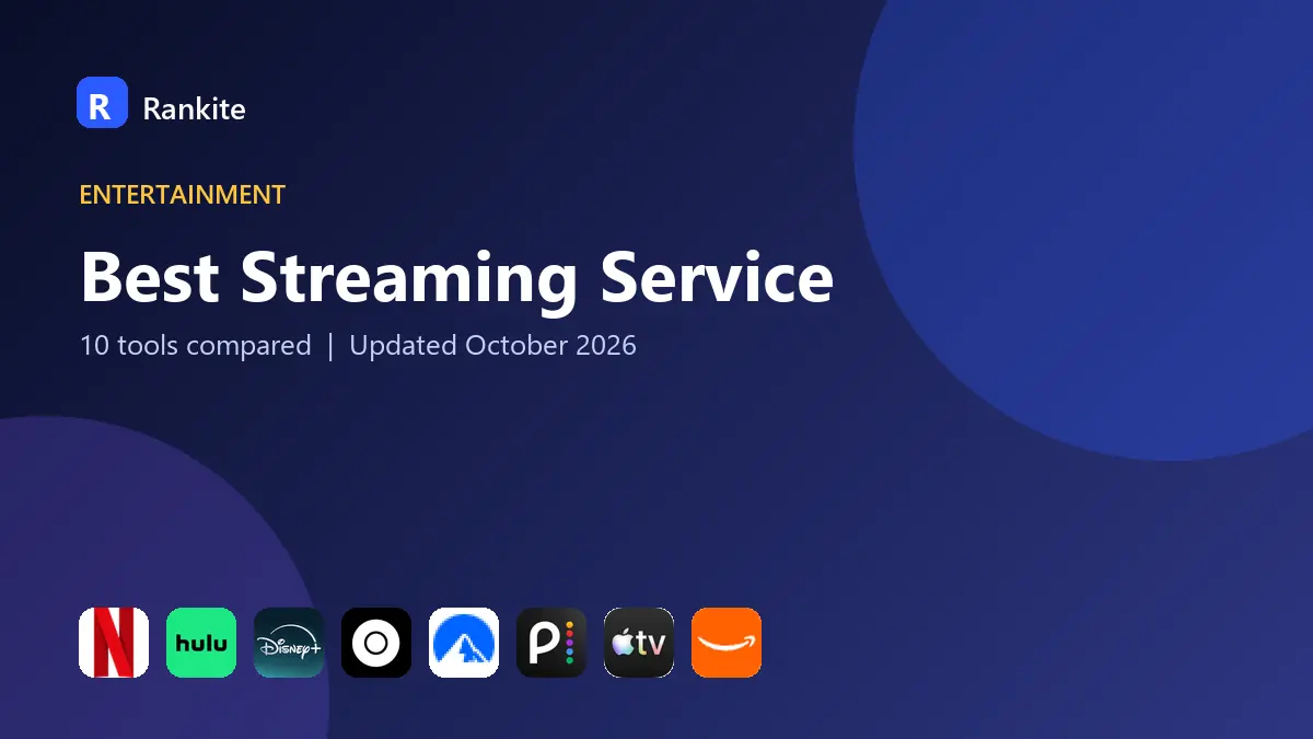 Best Streaming Service in 2026: 10 Services Compared