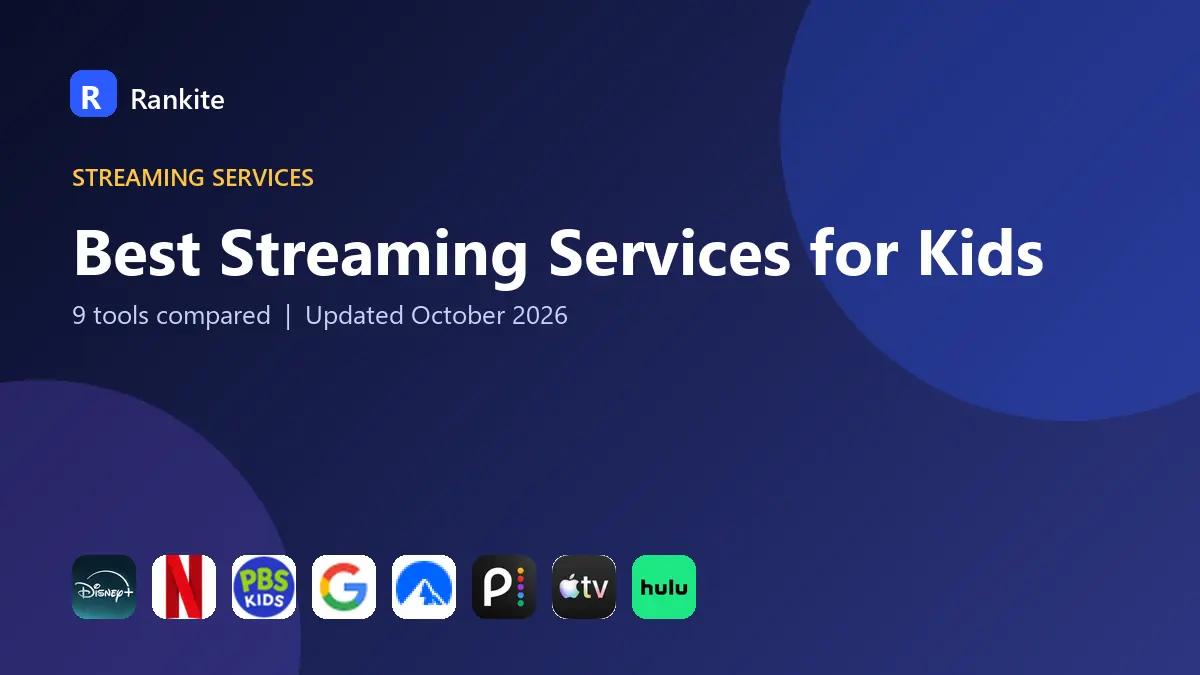 Best Streaming Services for Kids in 2026: 9 Services Compared