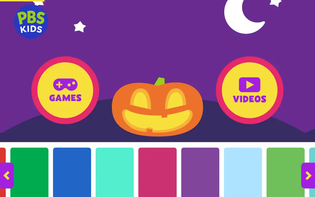 PBS Kids homepage