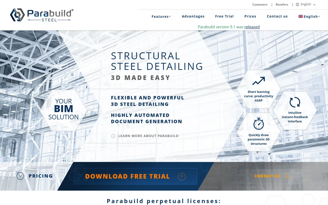 Parabuild homepage