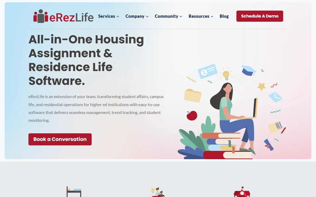 eRezLife homepage