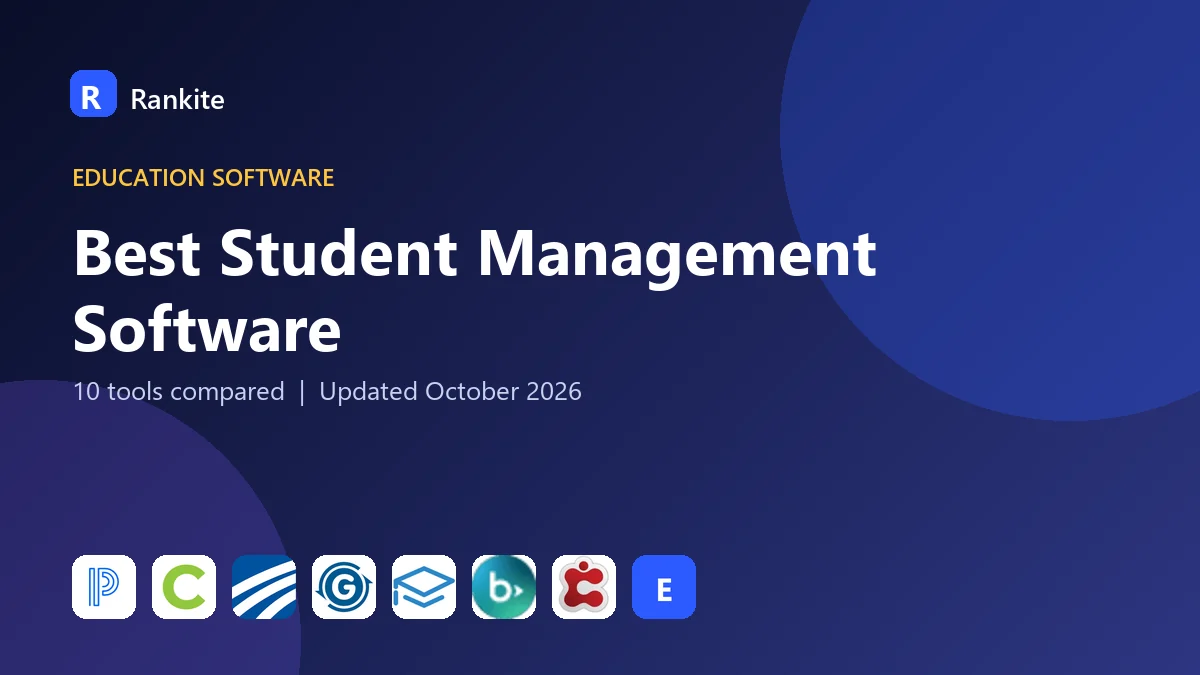 Best Student Management Software in 2026: 10 Tools Compared