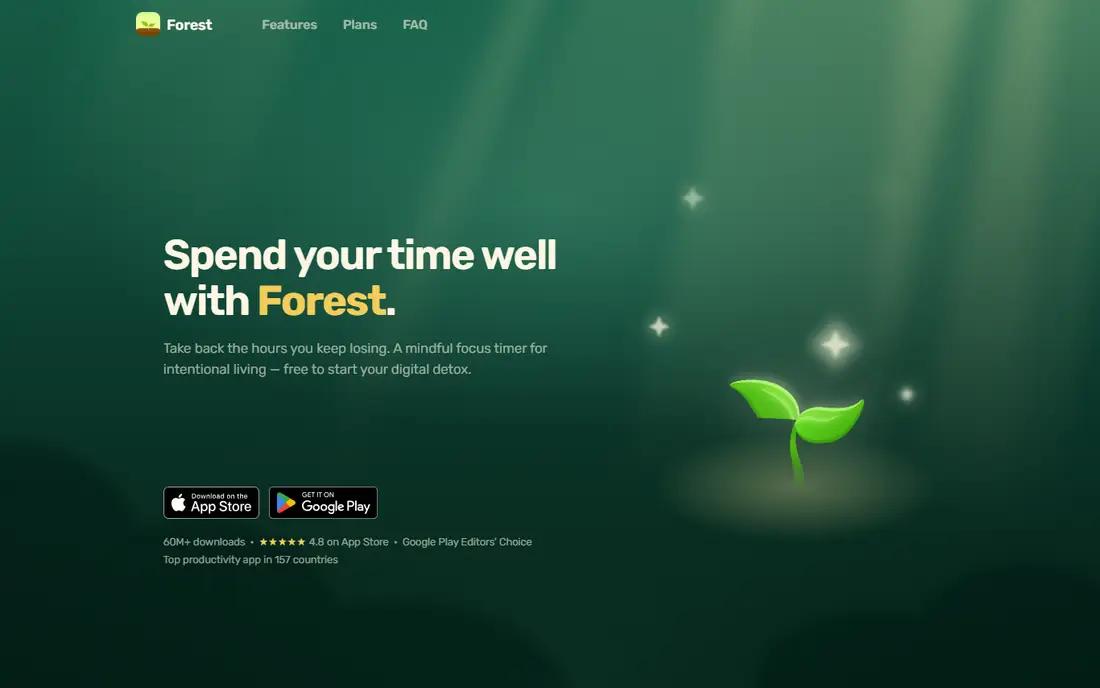 Forest homepage
