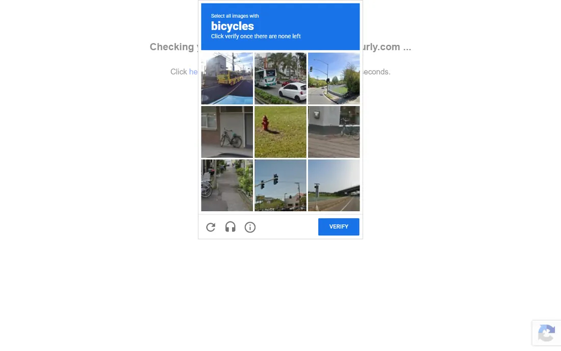 Recurly homepage