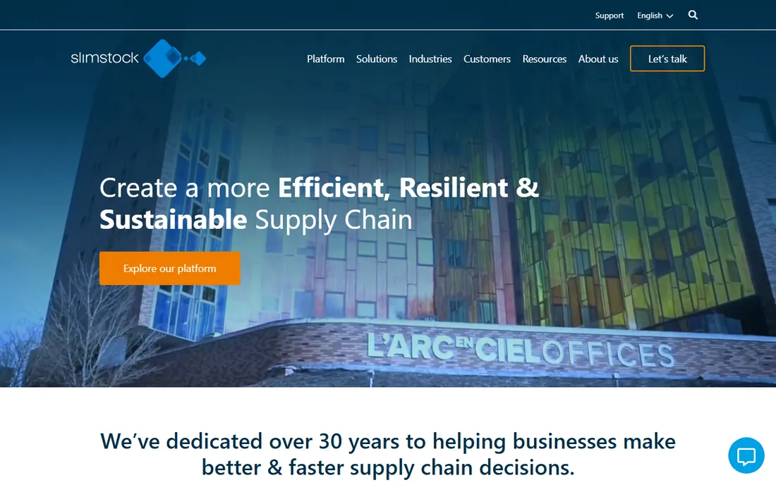 Slimstock (Slim4) homepage