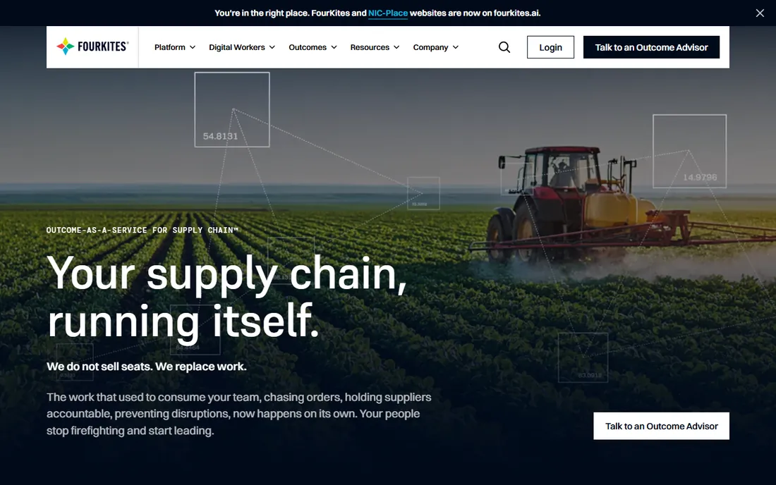 FourKites homepage