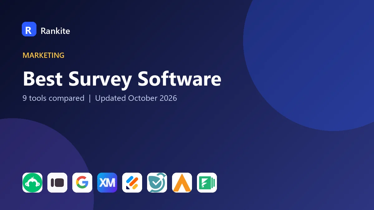 Best Survey Software in 2026: 9 Tools Compared